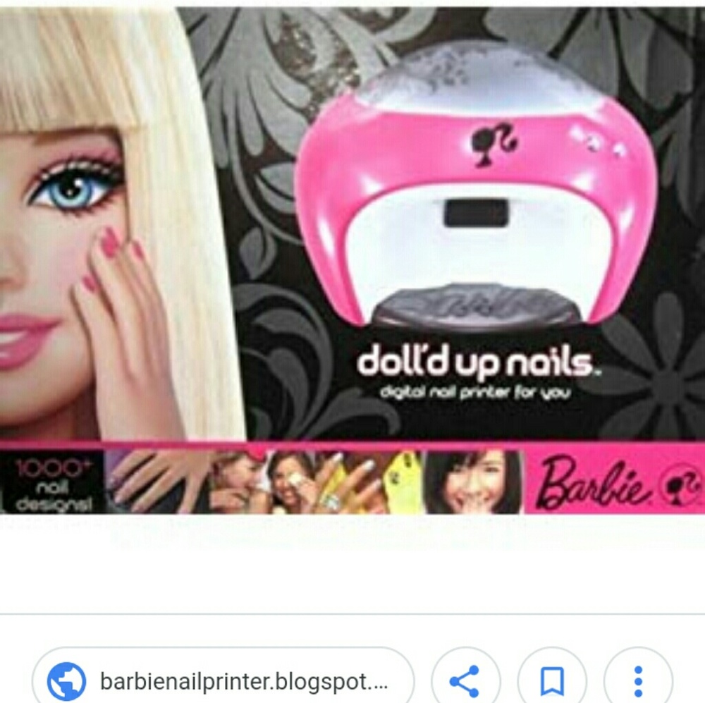 Barbie Nail Print NIB